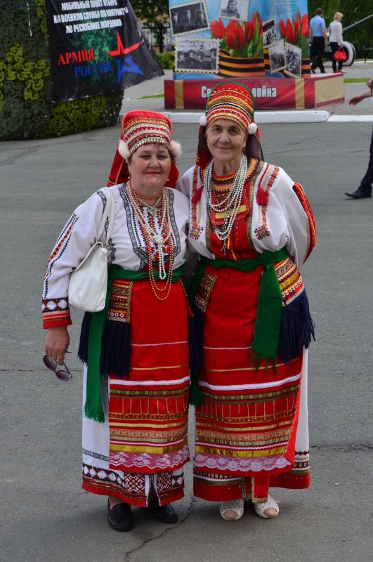 Мордовская Национальная одежда эрзя