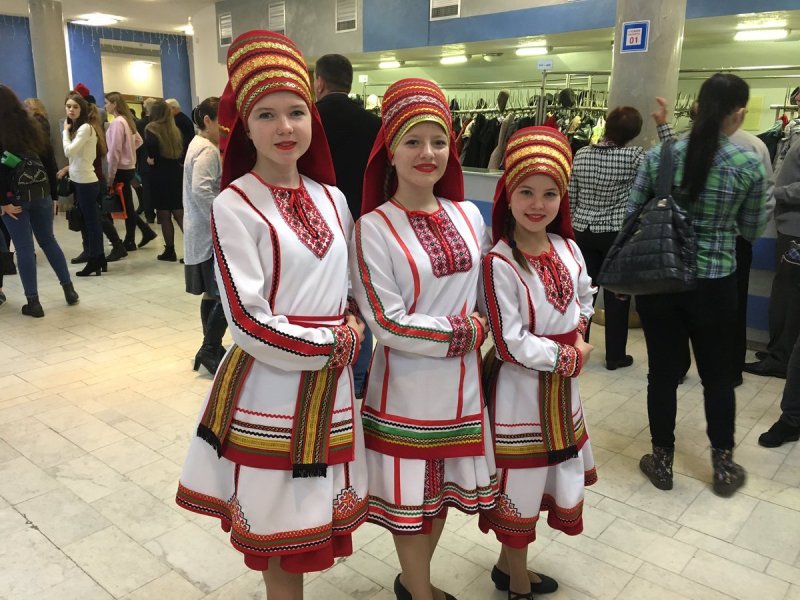 Одежда мордвы эрзя