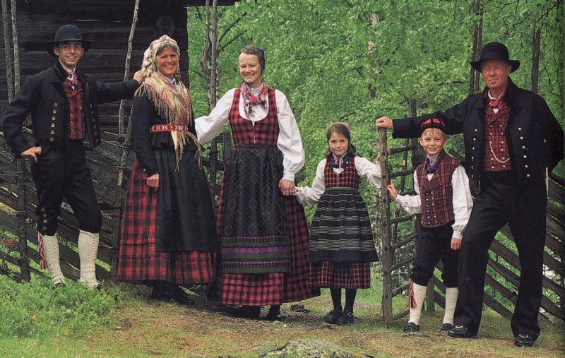 Народный костюм Исландии