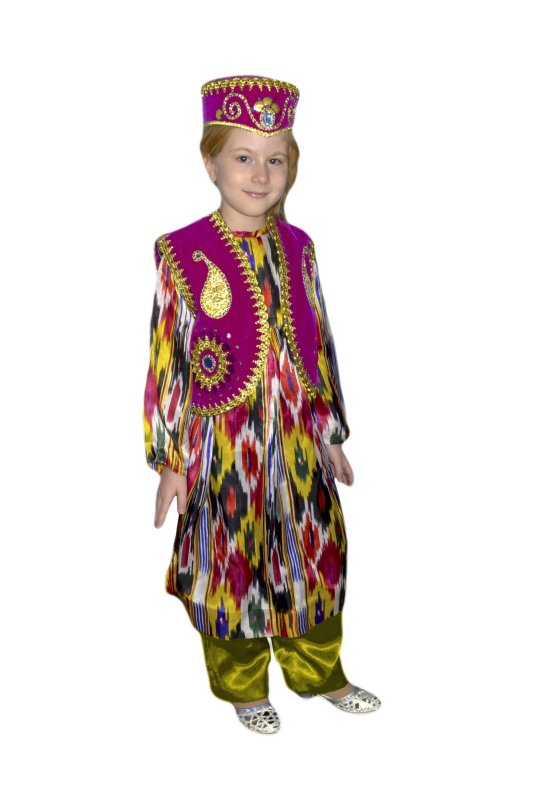 Узбекский костюм женский