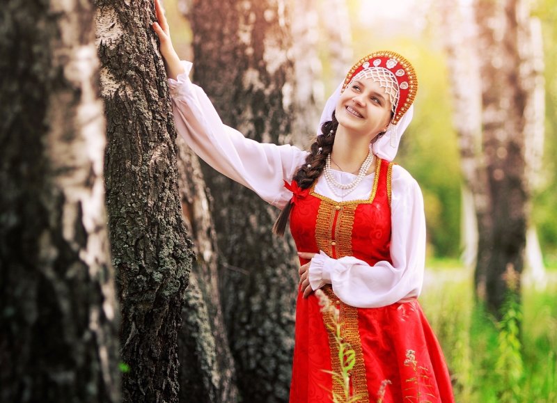 Русские Наряды для девушек