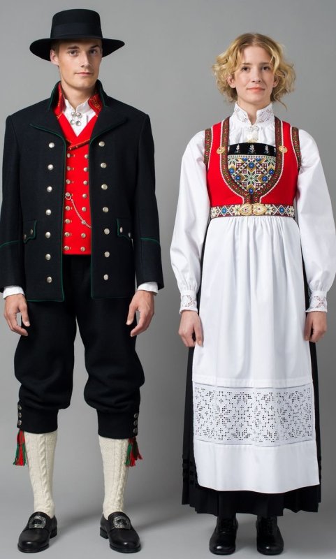 Литовский народный костюм Аукштайтии