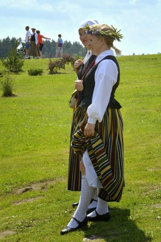 Национальный Литовский костюм Dzūkija