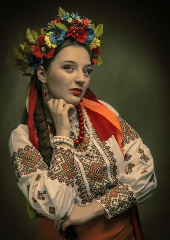 Украинский костюм женский