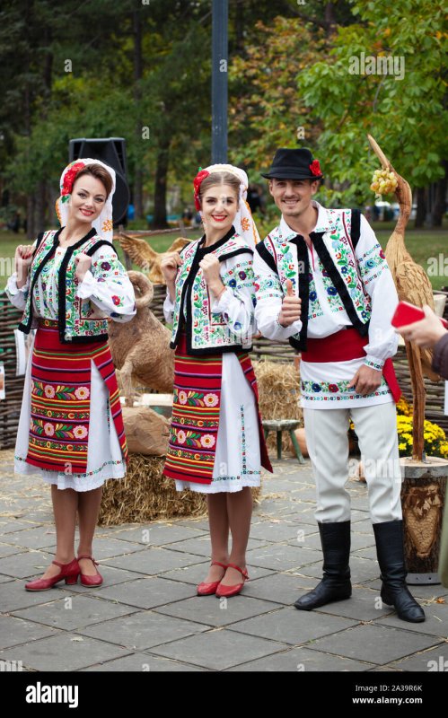 Молдаване Бессарабия костюмы