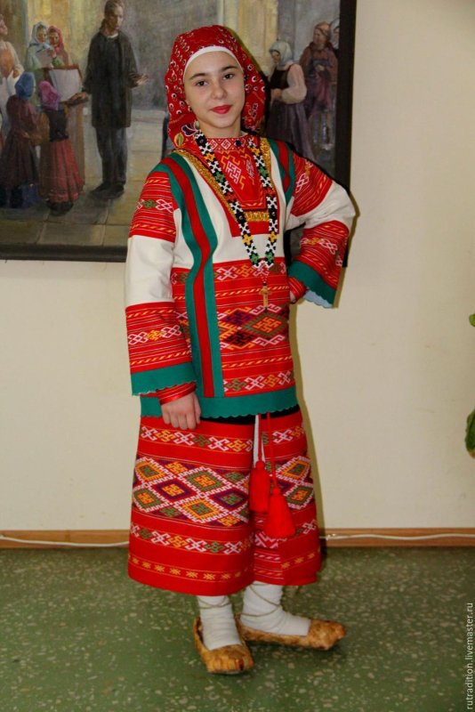 Кокошник Мордовский Мокша
