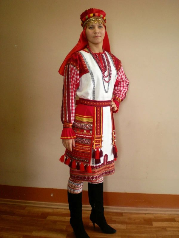 Украшения мордовских женщин
