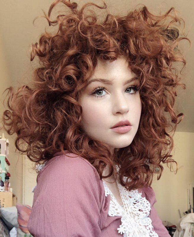Анджелина Мишель рыжая