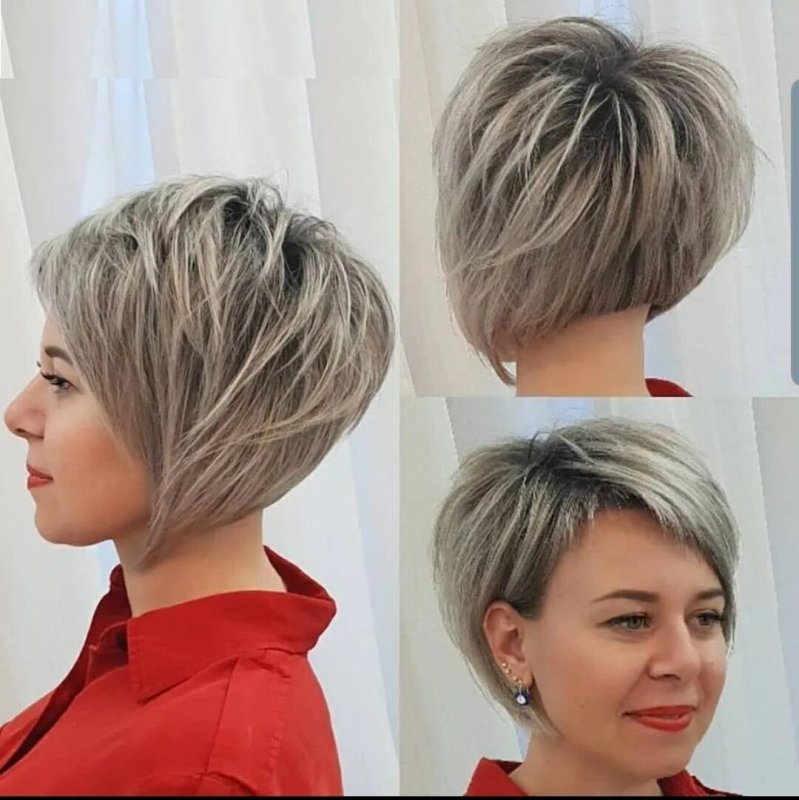 Каре Боб с градуированной макушкой