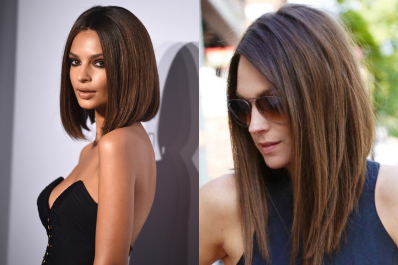 Стрижка Lob long-Bob на длинные волосы