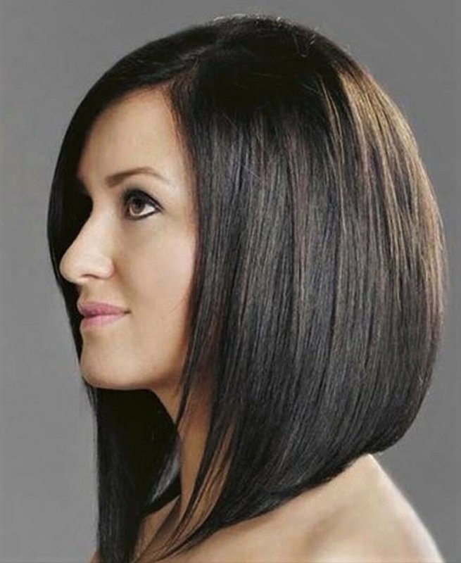Стрижка Lob long-Bob
