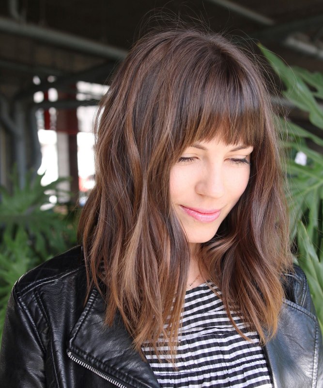 Стрижка Lob long-Bob
