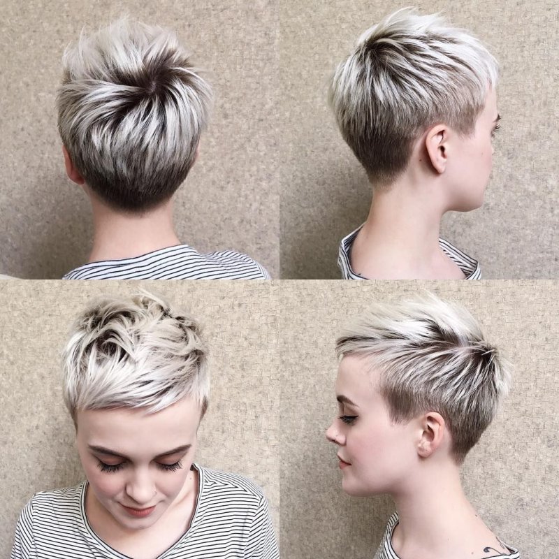 Стрижки Pixie Cut короткие