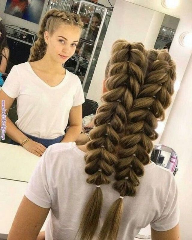 Прически косы