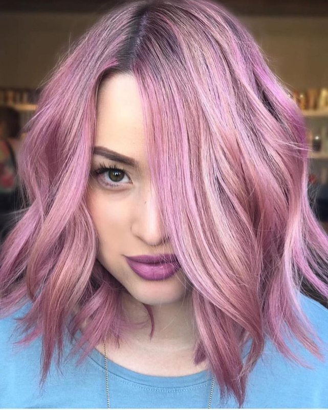 Dyed hair ideas Purple Violets Colour