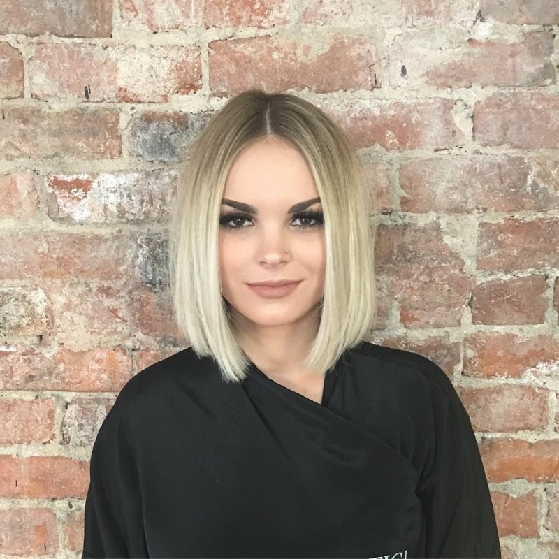 Стрижка Lob long-Bob