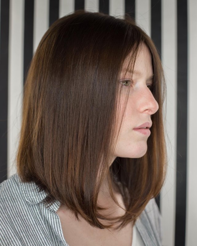 Стрижка Lob long-Bob