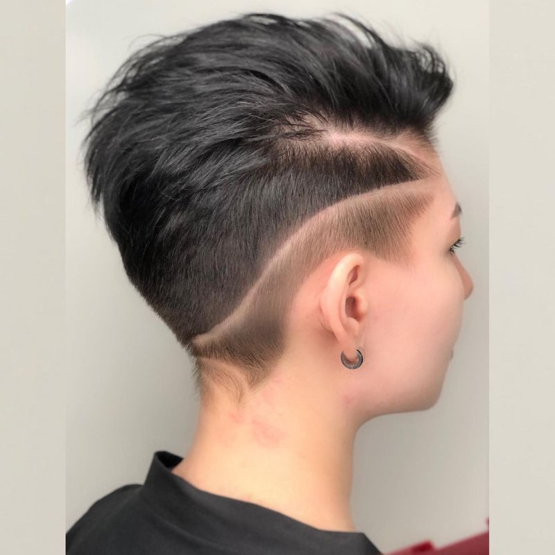Стрижка ("Pixie", "Undercut")