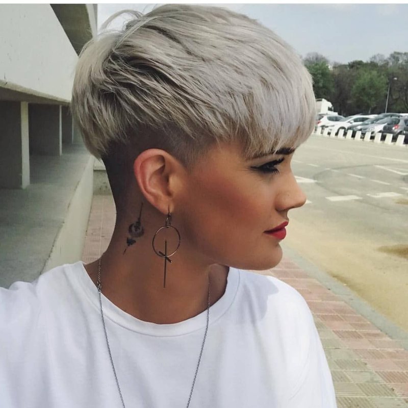 Стрижка Пикси Undercut