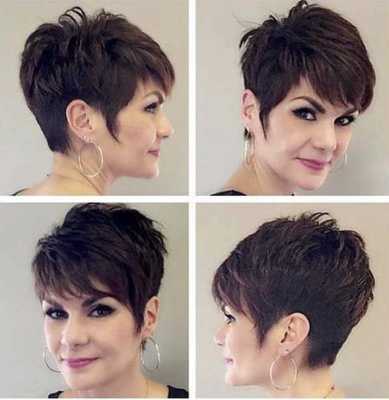 Layered Pixie стрижка