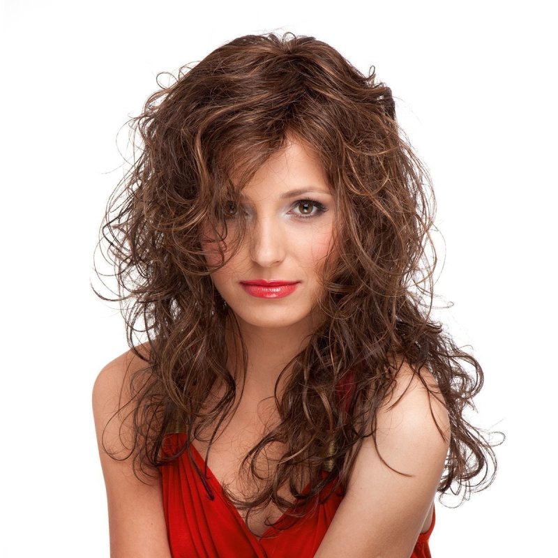 Curly Bob модель
