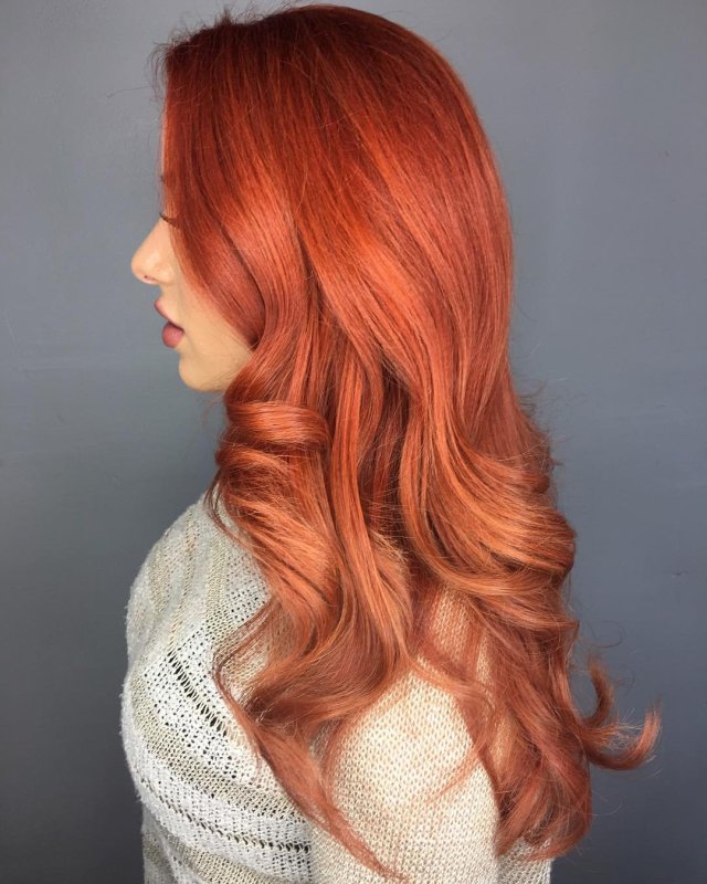 Rose Gold окрашивание