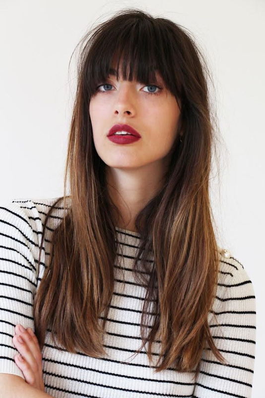 Jessica Biel Bangs