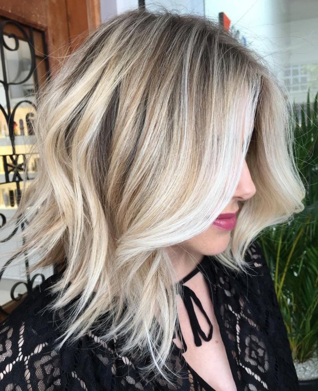 Стрижка Lob long-Bob