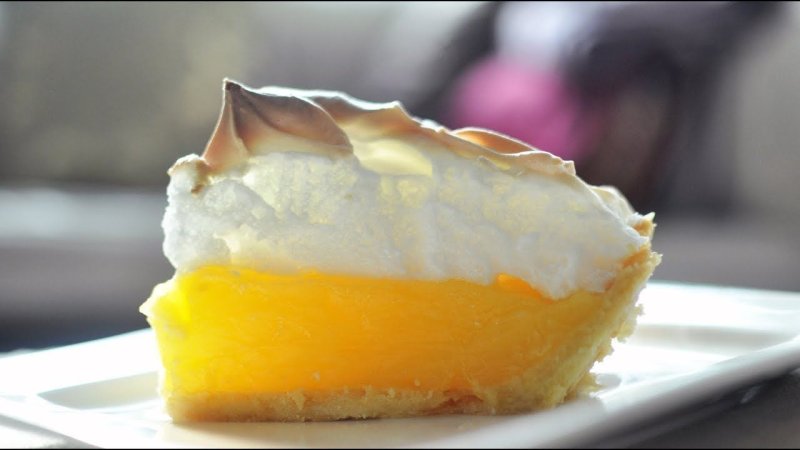 Лимонный Пай с меренгой