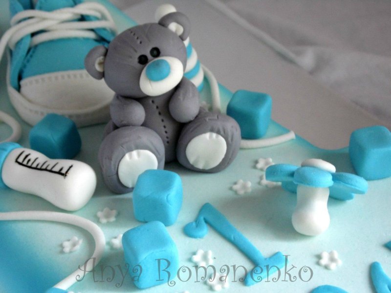 Фигура стрельца из мастики