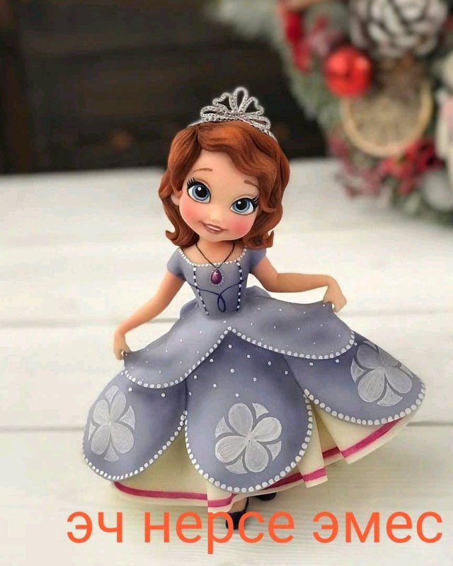 Фигурки из мастики для торта