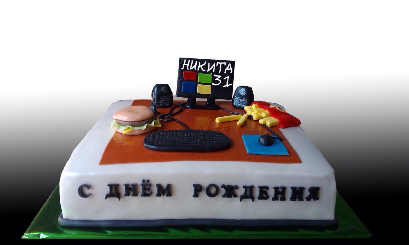 Торты 3д компьютер