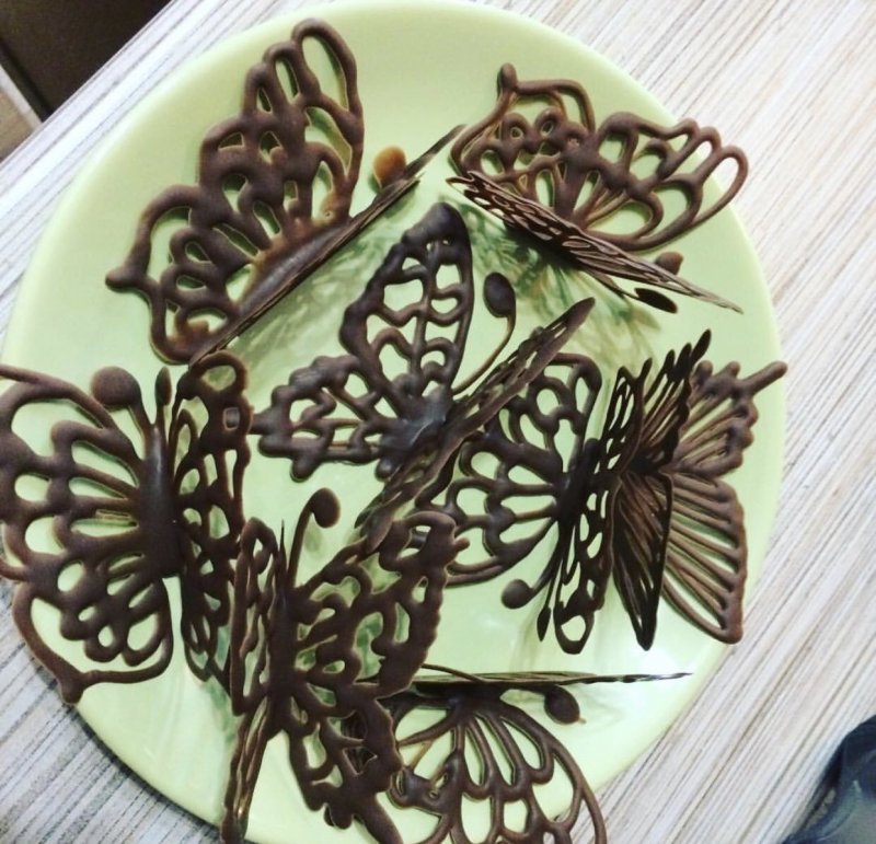 Ажурная сетка из ШОКОЛАДАНА на торт Панчо
