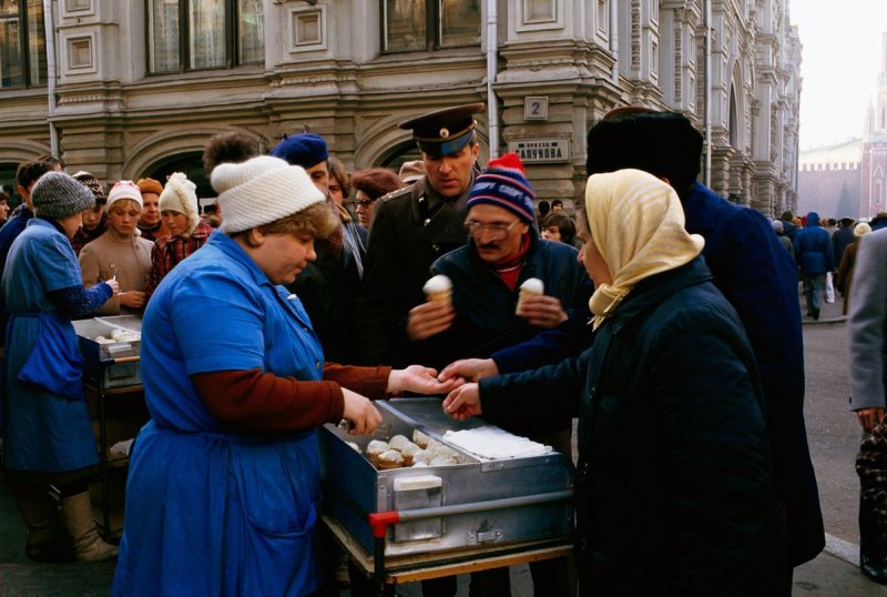 Необычное мороженое в Москве