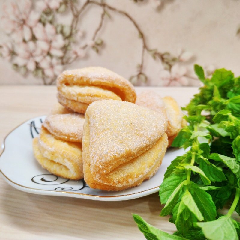 Творожное печенье ушки пошаговый