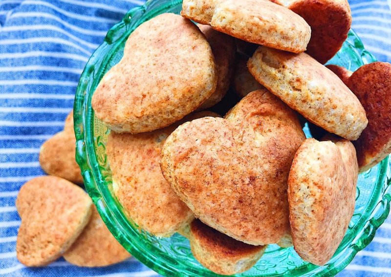 Печенье ушки с творогом