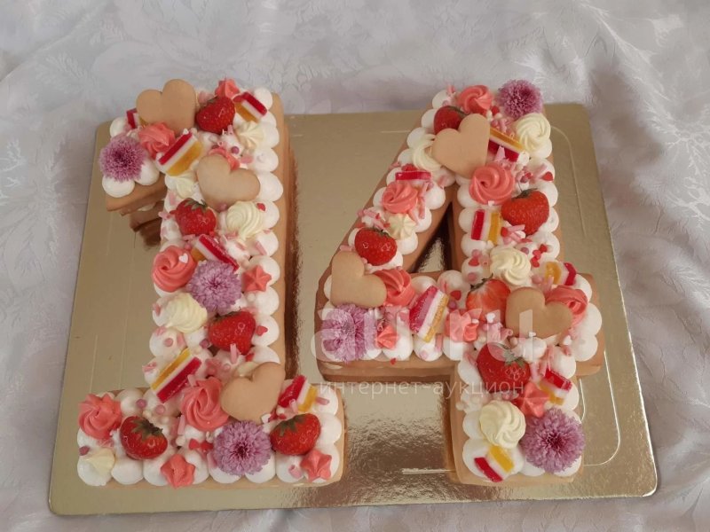 Торт цифра 31