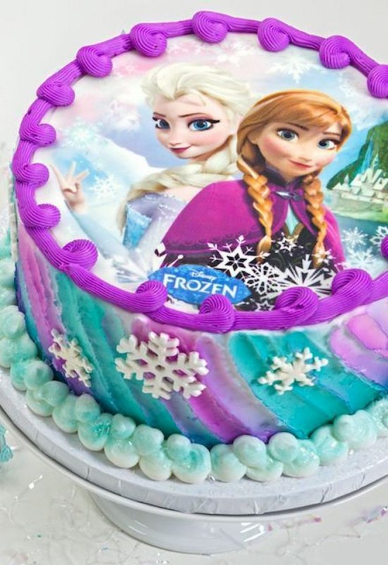 Детский торт Эльза Холодное сердце