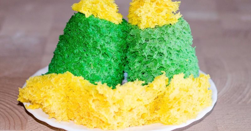Японский бисквит для декора