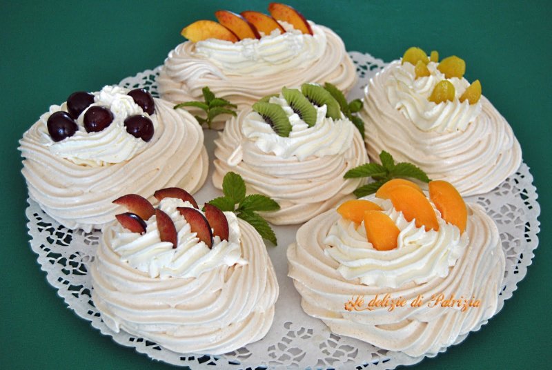 Корзиночки с безе