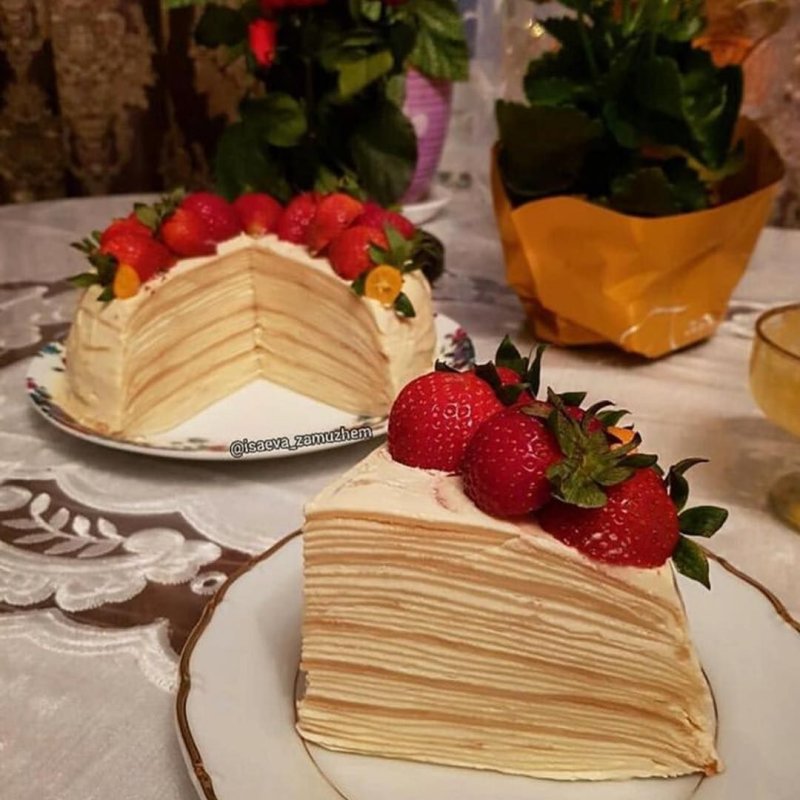 Блинный торт Шантимель
