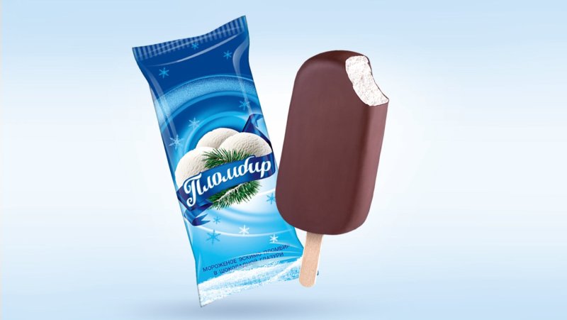 Мороженое бодрая корова эскимо 75гр