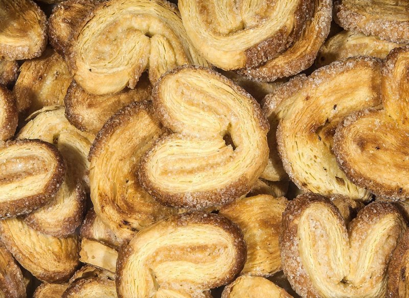 Творожное печенье ушки