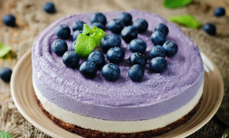 Blueberry чизкейк