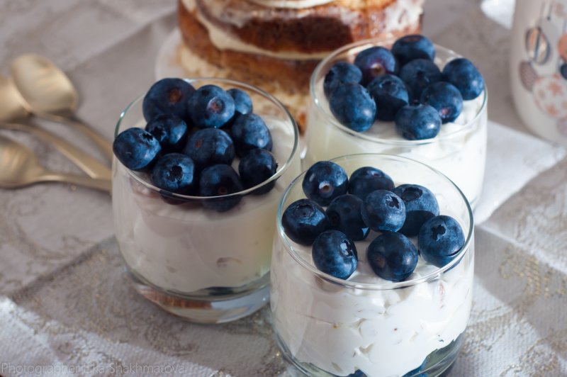 Blueberry чизкейк