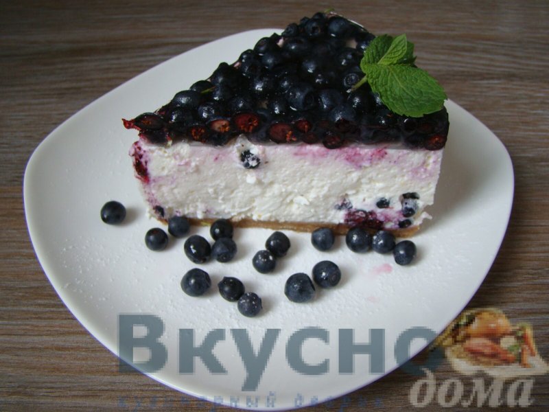 Чизкейк "черничный"
