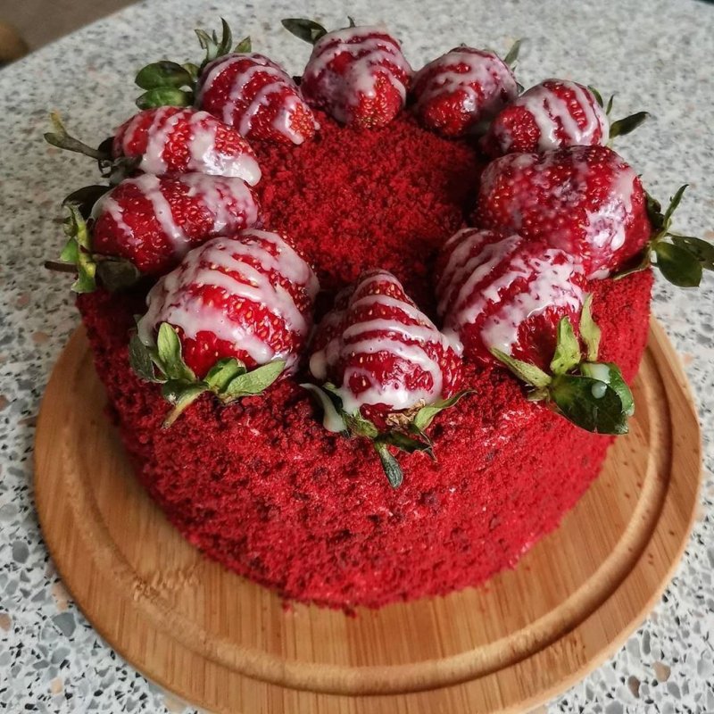 Красный бархат с кремом чиз