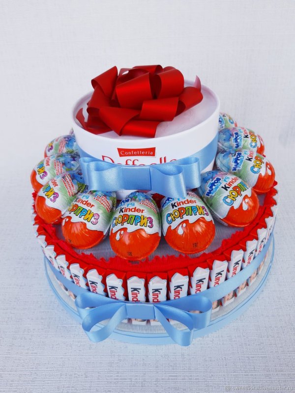 Подарок из киндеров