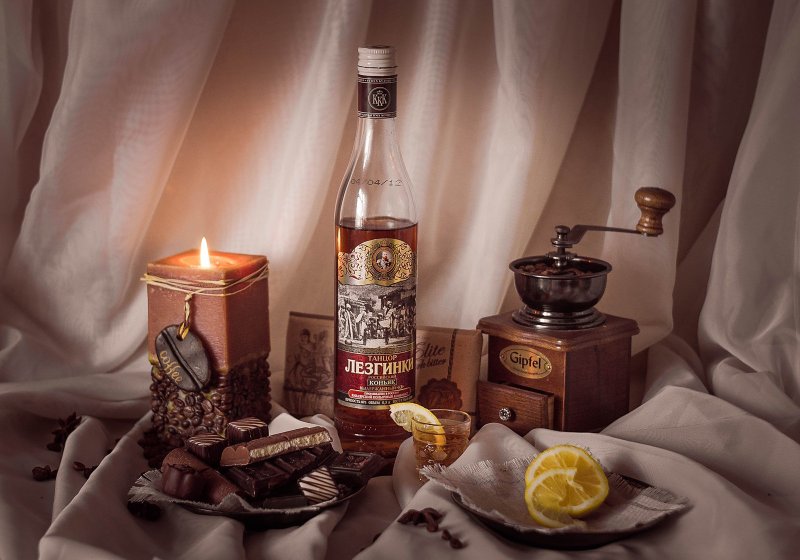 Шоколад с коньяком