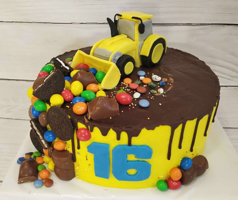 Торт с мастикой для мальчика 5 лет